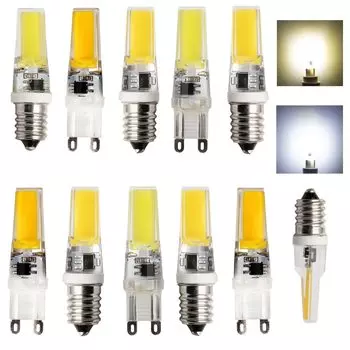 RANPO Светодиодная лампочка G9 E14 9Вт теплый/холодный белый свет