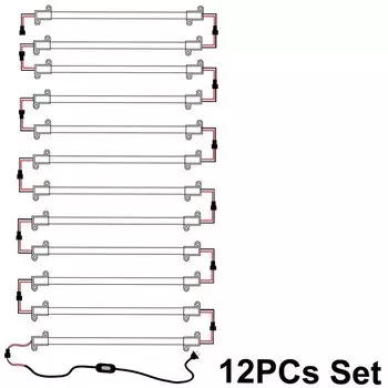 RANPO светодиодная трубка 30/40/50 см теплый/холодный белый