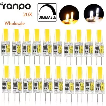 RANPO Светодиодные лампы G4 COB 6Вт 220В