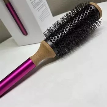 Расческа с подушкой безопасности для Dyson, Расческа с широкими зубьями и массажная подушка безопасности, щетка для парикмахерской, инструменты для укладки