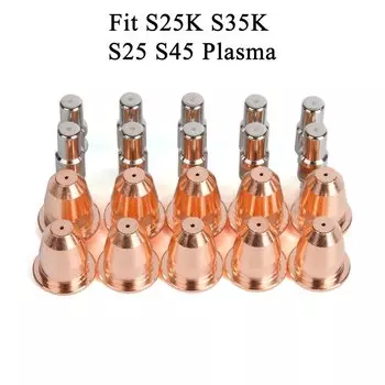 Расходные материалы для плазменной резки Trafimet Ergocut S45