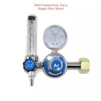 Расходомер газа для MIG/MAG TIG сварки 0-25 МПа аргон CO2 гелий азотный газометр Guage