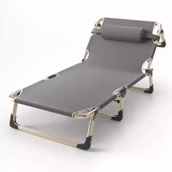 Раскладное кресло для гостиной, офисное кресло для обеда, для путешествий на открытом воздухе, для самостоятельного вождения, простая складная кровать из ткани Оксфорд, Пляжное Кресло