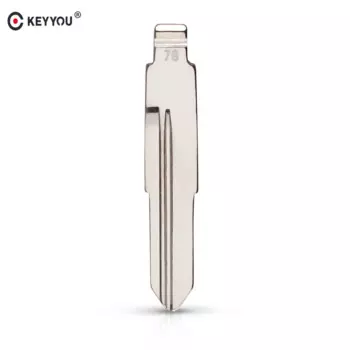 Раскладной Автомобильный ключ KEYYOU типа 78 #, складной, без рисунка для Chery Fengyun2, оригинальный № 78 лезвия ключа