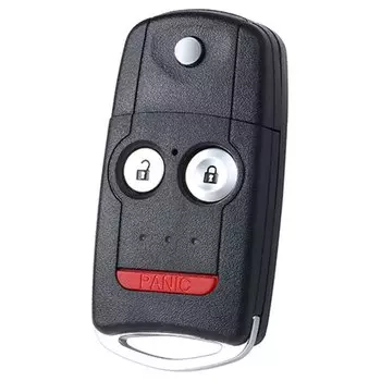 Раскладной чехол KEYECU для автомобильного ключа с 3/ 4 кнопками, необработанный брелок для Acura MDX RDX TSX TL ZDX 2007 2008 2009 2010-2014