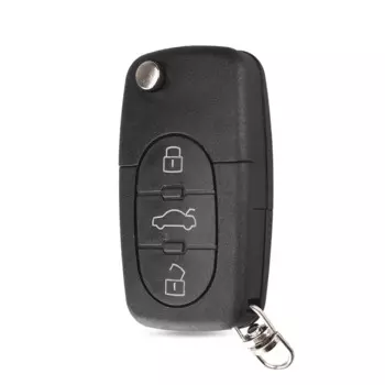 Раскладной чехол KEYYOU на 2/3 кнопок для Audi TT A2 A3 A4 A6 A8 B5 RS4 Quattr CR2032/CR1616