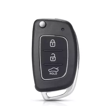 Раскладной раскладной чехол KEYYOU с 3/4 кнопками и дистанционным управлением для Hyundai HB20 SANTA FE IX35 IX45 Accent I40, чехол для автомобильного ключа