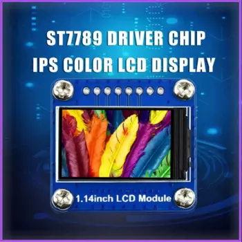 Raspberry Pi 4 модуль b, 1,14 дюйма, драйвер ST7789, цветной ЖК-дисплей IPS, интерфейс SPI для Raspberry Pi // STM32