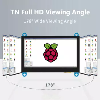 Raspberry Pi 4 сенсорный экран 4,3 дюйма TFT ЖК-экран дисплей совместимый с Raspberry Pi 3 Model B 3B Plus 2B 3B +
