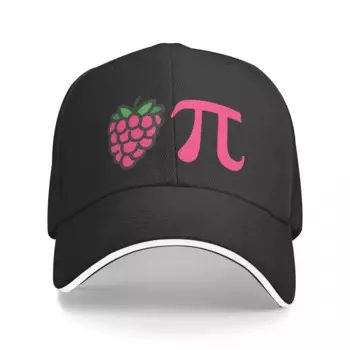 Raspberry Pie, Pi Visual Pun, for Pi Day Бейсбольная кепка в стиле вестерн Кепка от солнца Мужская бейсболка Женская