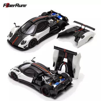 Распродажа, коллекционная Миниатюрная модель из углеродного волокна FiberRun Zonda Five