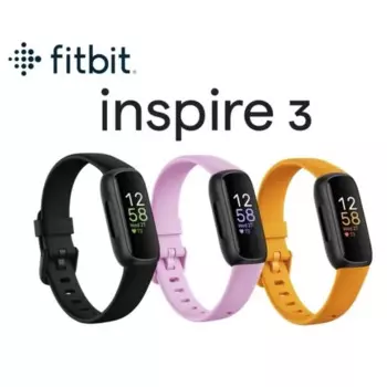 РаспродажаОригинальный новый Fitbit Inspire 3, трекер для здоровья и фитнеса + спортивный браслет с пульсометром, ремешки для часов