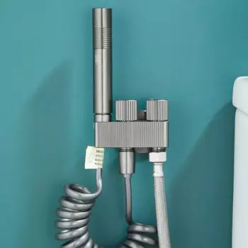 Распылитель для туалета и биде, аксессуары для туалета, ванная комната, биде, душ, Женская Анальная стирка, гигиенический смеситель для душа с двойным выпускным клапаном