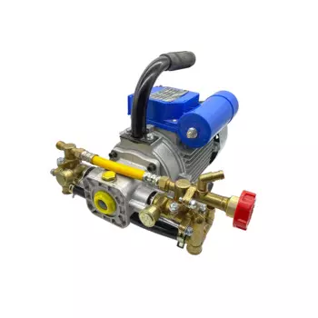 Распылитель высокого давления, пестицидная машина, бытовой электрический сельскохозяйственный садовый двигатель 220 В, плунжерный насос с двумя цилиндрами