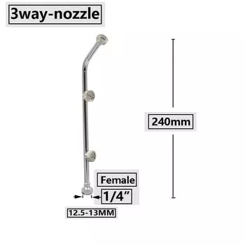 Распылитель XGYN M14, 1-5 насадок, серебристый
