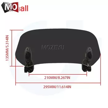 Расширение лобового стекла мотоцикла, спойлер, дефлектор ветрового стекла для DUCATI M1100/S/EVO MONSTER Multistrada 1000 DS Enduro S4RS