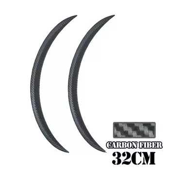 Расширитель для автомобильного брызговика, защита для свода стопы, комплект для защиты корпуса от бровей, удлинитель для брызг из углеродного волокна, защита от грязи для Tesla Model 3 Y