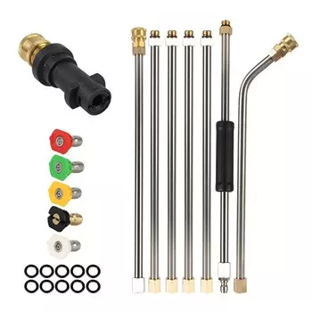 Расширитель мойки высокого давления, пистолет, сопло для Karcher K2-K7, удлинитель для крыши, пенораспылитель, струйная насадка для мытья