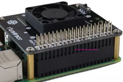 Расширительная плата вентилятора охлаждения для Raspberry Pi 4B Raspberry berrypi