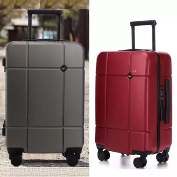 Расширяемая тележка для ноутбука с алюминиевой рамой, чемодан для путешествий, большой чемодан на колесах, 20/22/24/26/28 дюймов