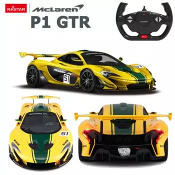 RASTAR Mclaren P1 GTR радиоуправляемая модель автомобиля 1:14 радиоуправляемые автомобили со светодиодной подсветкой резиновые колеса автомобиль игрушки для детей и взрослых