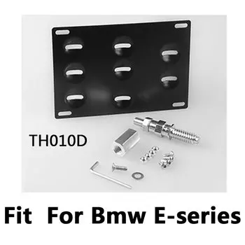 RASTP-алюминиевый сплав передний бампер буксировочный крюк номерной знак Монтажный кронштейн держатель номерного знака для BMW RS-BTD013