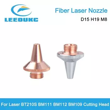 Оригинальная 3D лазерная насадка Raytools D15 M8 H19mm для лазерной 3D головки Raytools BT210S BM111 BM112 BM109 насадки