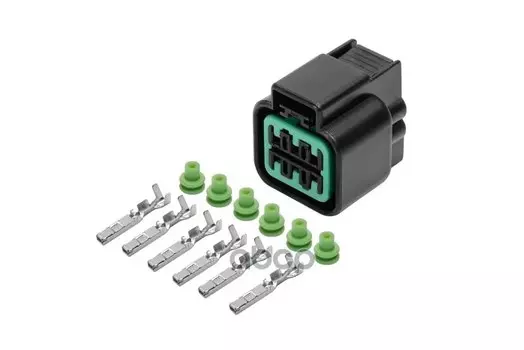 Разъем 6-Контактный Блока Фар Для Chevrolet, Daewoo, Geely, Opel Pb62506027 (6Pin) Cargen арт. AX6586S
