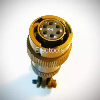 Разъем авиационный штекер MS3116F PT06A/E/PTO2 62-16-10-6S 6 ядер