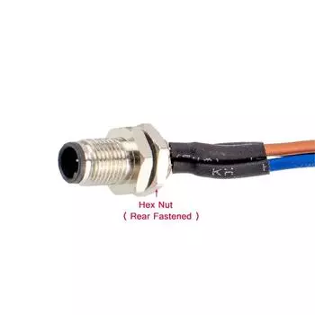 Разъем CAZN M5 3/4 контакта с кабелем