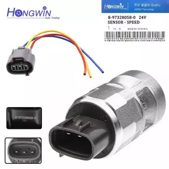 Разъем датчика скорости передачи для Isuzu NPR 98-10 NPR-HD Rodeo GMC Vauxhall 24V 2003-2013 8972565250 8-8973280580-0