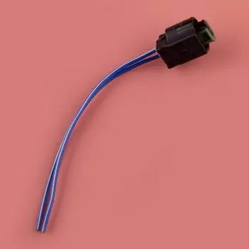 Разъем датчика уровня охлаждающей жидкости двигателя, электрический разъем, 2-контактный, подходит для BMW E46, E53, E60, E65, E90, X5