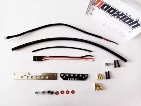 Разъем для головки прицепа Nooxion Fury Bear, совместимый с OSDS48-03 2 + 5 серии для Tamiya Lesu Scania Man Actros
