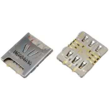 Разъем для кассеты 1042240820 SIM 6P