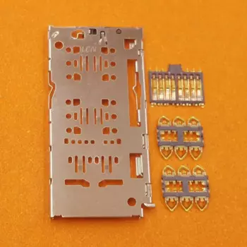 Разъем для считывателя SIM-карт, разъем для Samsung Galaxy A035 A03S A037 A03 Core A032 A21S A217 A04S A047 A32 4G A325F