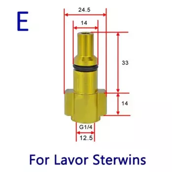 Разъем для водяного пистолета XMSJ 1/4" для Karcher, Bosch, Nilfisk