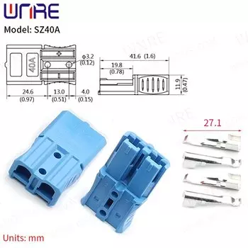 Разъем для аккумулятора SZ40A