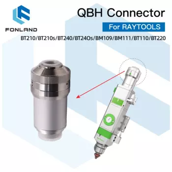 Разъем FONLAND QBH для лазерной головки Raytools BT240 BT240S для волоконного лазера, 1064 нм, режущая машина