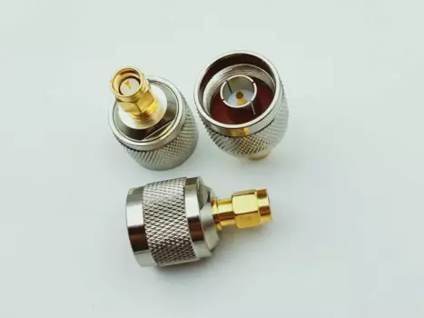 Разъем N (штекер), латунный, SMA (штекер), 50 шт.