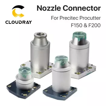 Разъем насадки Cloudray F150 и F200 для станка для резки Precitec Procutter 6 кВт и 12 кВт опционально для волоконного лазера 1064 нм