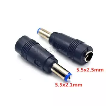 Разъем New Rise Female Socket 5.5*2.5mm Turn To Male 5.5*2.1mm