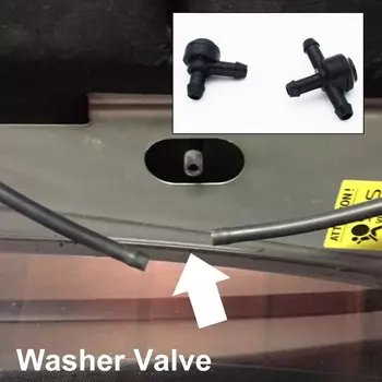 Разъем обратного клапана омывателя лобового стекла 2 / 3 Way, для Volvo V70, S60, XC60, XC70, C30, V50, S40, XC90, S80