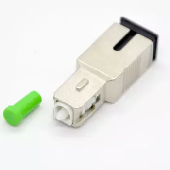 Разъем оптоволоконный одномодовый 9/125 SC/APC Female-SC/UPC Male, 10 шт.