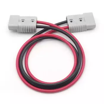 Разъем питания Anderson Plug с удлинительным кабелем 600 А, двойной штекер 6AWG для автомобилей, новой энергии, промышленности и т. д.