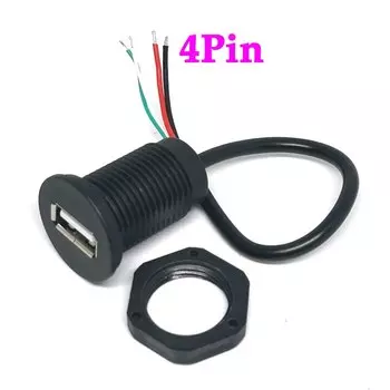 Разъем питания LAJQTAO 2p/4p USB 2.0