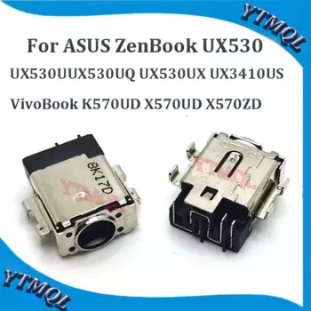 Разъем питания постоянного тока для ASUS ZenBook UX530 UX530U UX530UQ UX530UX UX3410US VivoBook K570UD X570UD X570ZD, 1-10 шт.