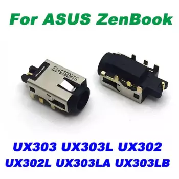 Разъем питания постоянного тока для ноутбука ASUS ZenBook UX303 UX303L UX302 UX302L UX303LA UX303LB, 50 шт.