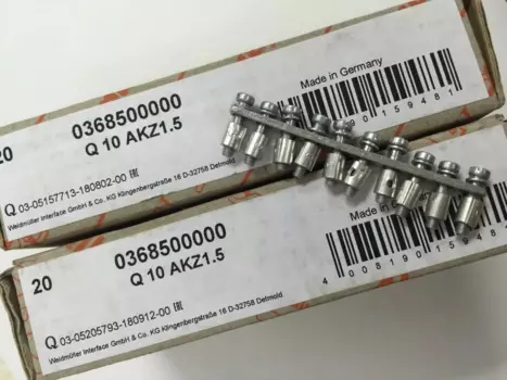 Разъем Q10 AKZ1.5 0368500000, 10 шт.