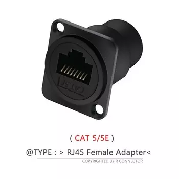 Разъем RJ45 R B1008 для панели CAT 5E/CAT 6