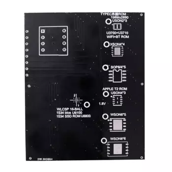 Разъем T2 для чтения и записи биоса для Macbook Air T2 SSD Rom Typec Rom Holder